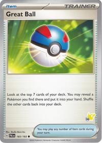 Great Ball - Pikachu 38 #183 Great Ball - Pikachu 38 - Battle Academy 2024 - #183 - Pokemon TCG card