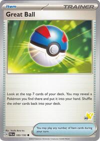 Great Ball - Pikachu 49 #183 Great Ball - Pikachu 49 - Battle Academy 2024 - #183 - Pokemon TCG card