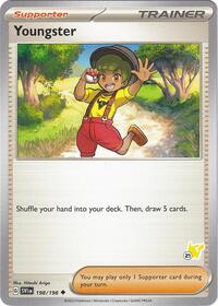 Youngster - Pikachu 21 #198 Youngster - Pikachu 21 - Battle Academy 2024 - #198 - Pokemon TCG card