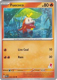 Fuecoco - Armarouge 1 #023 Fuecoco - Armarouge 1 - Battle Academy 2024 - #023 - Pokemon TCG card