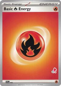 Basic Fire Energy - Armarouge 8 #002 Basic Fire Energy - Armarouge 8 - Battle Academy 2024 - #002 - Pokemon TCG card