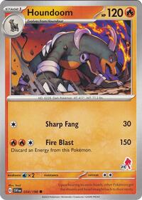 Houndoom - Armarouge 23 #034 Houndoom - Armarouge 23 - Battle Academy 2024 - #034 - Pokemon TCG card