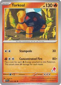 Torkoal - Armarouge 4 - Battle Academy 2024 - #035 - Pokemon TCG card