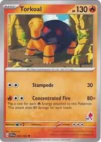 Torkoal - Armarouge 53 - Battle Academy 2024 - #035 - Pokemon TCG card