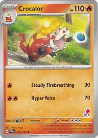 Crocalor - Armarouge 15 - Battle Academy 2024 - #036 - Pokemon TCG card