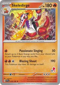 Skeledirge - Armarouge 36 #038 Skeledirge - Armarouge 36 - Battle Academy 2024 - #038 - Pokemon TCG card