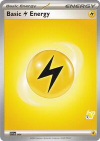 Basic Lightning Energy - Pikachu 3 #004 Basic Lightning Energy - Pikachu 3 - Battle Academy 2024 - #004 - Pokemon TCG card