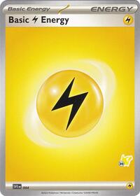 Basic Lightning Energy - Pikachu 39 #004 Basic Lightning Energy - Pikachu 39 - Battle Academy 2024 - #004 - Pokemon TCG card