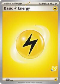 Basic Lightning Energy - Pikachu 24 #004 Basic Lightning Energy - Pikachu 24 - Battle Academy 2024 - #004 - Pokemon TCG card