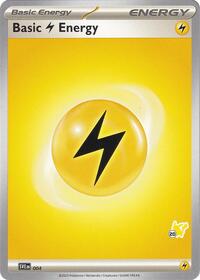 Basic Lightning Energy - Pikachu 20 #004 Basic Lightning Energy - Pikachu 20 - Battle Academy 2024 - #004 - Pokemon TCG card