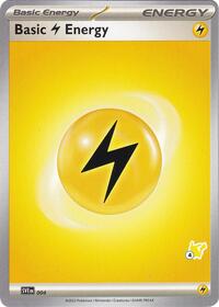 Basic Lightning Energy - Pikachu 4 #004 Basic Lightning Energy - Pikachu 4 - Battle Academy 2024 - #004 - Pokemon TCG card