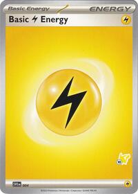 Basic Lightning Energy - Pikachu 10 #004 Basic Lightning Energy - Pikachu 10 - Battle Academy 2024 - #004 - Pokemon TCG card