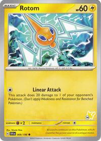 Rotom - Pikachu 14 #069 Rotom - Pikachu 14 - Battle Academy 2024 - #069 - Pokemon TCG card