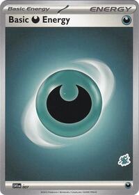 Basic Darkness Energy - Darkrai Deck - Battle Academy 2024 - #007 - Pokemon TCG card