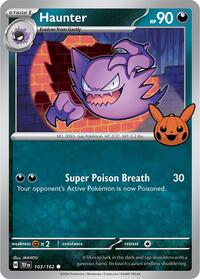 Haunter #103 Haunter - Trick or Trade BOOster Bundle 2024 - #103 - Pokemon TCG card