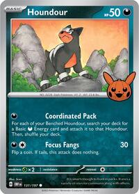 Houndour - Trick or Trade BOOster Bundle 2024 - #131 - Pokemon TCG card