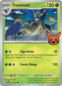 Trevenant - Trick or Trade BOOster Bundle 2024 - #013 - Pokemon TCG card