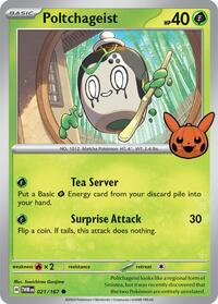 Poltchageist - Trick or Trade BOOster Bundle 2024 - #021 - Pokemon TCG card