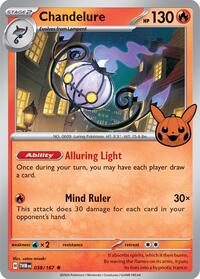 Chandelure - Trick or Trade BOOster Bundle 2024 - #038 - Pokemon TCG card