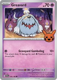 Greavard - Trick or Trade BOOster Bundle 2024 - #042 - Pokemon TCG card