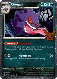 Gengar #057 Gengar - Trick or Trade BOOster Bundle 2024 - #057 - Pokemon TCG card