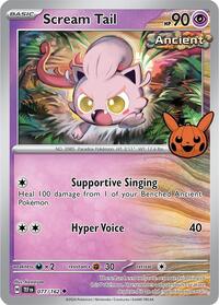 Scream Tail - Trick or Trade BOOster Bundle 2024 - #077 - Pokemon TCG card