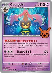 Gourgeist #078 Gourgeist - Trick or Trade BOOster Bundle 2024 - #078 - Pokemon TCG card