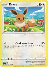 Eevee - McDonald's Promos 2024 - #013 - Pokemon TCG card
