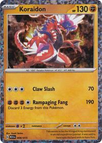 Koraidon - McDonald's Promos 2024 - #008 - Pokemon TCG card