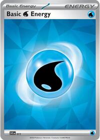 Basic Water Energy - Scarlet & Violet: Energy (2023) - #011 - Pokemon TCG card