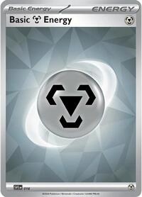 Basic Metal Energy - Scarlet & Violet: Energy (2023) - #016 - Pokemon TCG card