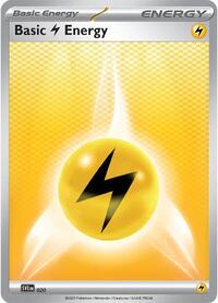Basic Lightning Energy - Scarlet & Violet: Energy (2023) - #020 - Pokemon TCG card