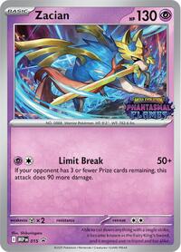 Zacian #015 Zacian - Mega Evolution Promo - #015 - Pokemon TCG card