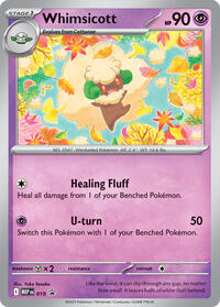 Whimsicott #019 Whimsicott - Mega Evolution Promo - #019 - Pokemon TCG card