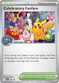 Celebratory Fanfare - Mega Evolution Promo - #028 - Pokemon TCG card