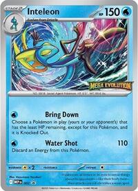 Inteleon - Mega Evolution Promo - #002 - Pokemon TCG card