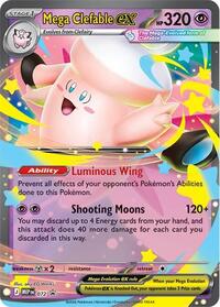 Mega Clefable ex - Mega Evolution Promo - #072 - Pokemon TCG card