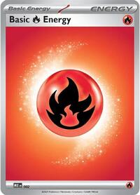 Basic Fire Energy - 002 - Mega Evolution Energies - #2 - Pokemon TCG card
