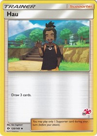 Hau - Battle Academy - #120 - Pokemon TCG card