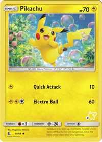 Pikachu - 19/68 #019 Pikachu - 19/68 - Battle Academy - #019 - Pokemon TCG card