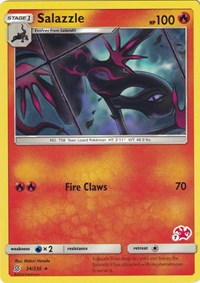 Salazzle - 34/236 #034 Salazzle - 34/236 - Battle Academy - #034 - Pokemon TCG card