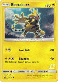 Electabuzz - 43/156 - Battle Academy - #043 - Pokemon TCG card