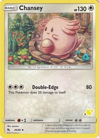 Chansey - 46/68 #046 Chansey - 46/68 - Battle Academy - #046 - Pokemon TCG card