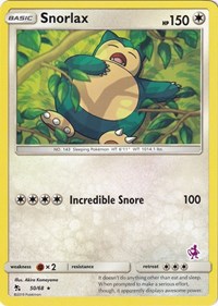 Snorlax - 50/68 - Battle Academy - #050 - Pokemon TCG card