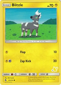 Blitzle - 81/214 - Battle Academy - #081 - Pokemon TCG card