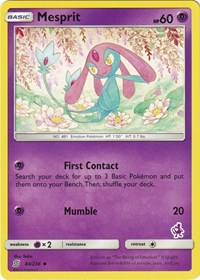 Mesprit - 84/236 #084 Mesprit - 84/236 - Battle Academy - #084 - Pokemon TCG card