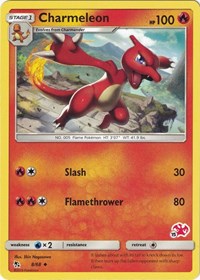 Charmeleon - 8/68 #008 Charmeleon - 8/68 - Battle Academy - #008 - Pokemon TCG card