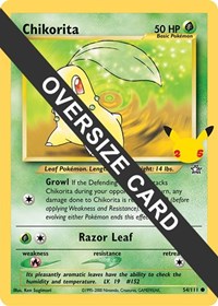 Chikorita #054 Chikorita - First Partner Pack - #054 - Pokemon TCG card