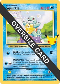 Squirtle - First Partner Pack - #063 - Pokemon TCG card