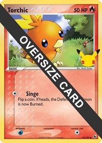 Torchic #074 Torchic - First Partner Pack - #074 - Pokemon TCG card